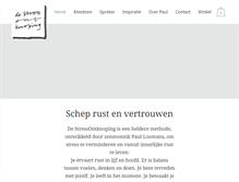Tablet Screenshot of destressontknoping.nl